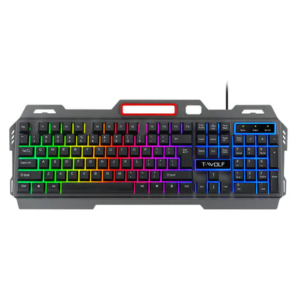 RGB LED Backlit Mechanical Gaming Keyboard and Mouse