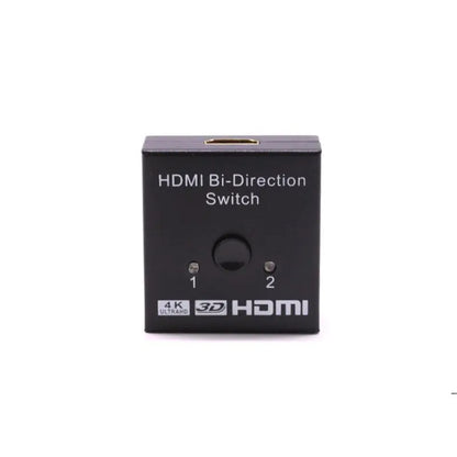 2-Port 4K HDMI Splitter & Switcher - Bi-Directional