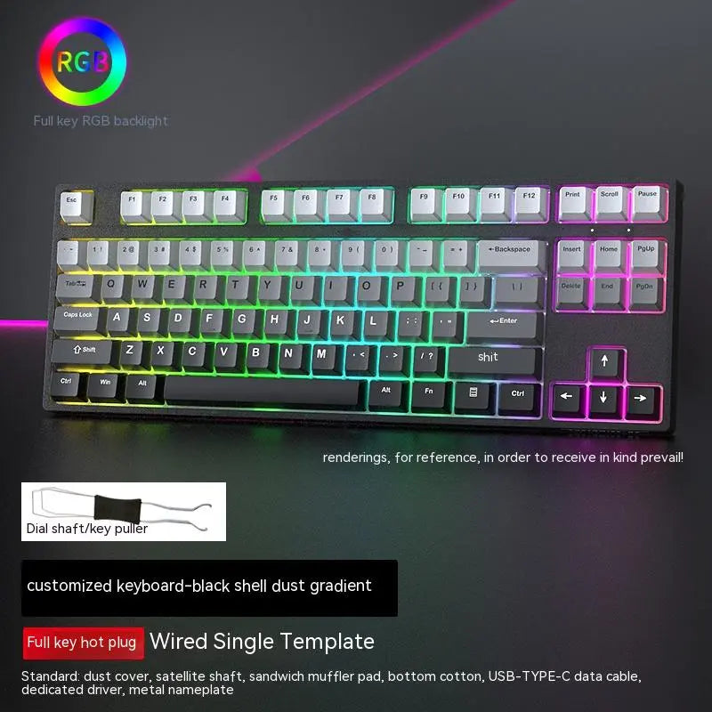 Swappable Axis Gaming Keyboard