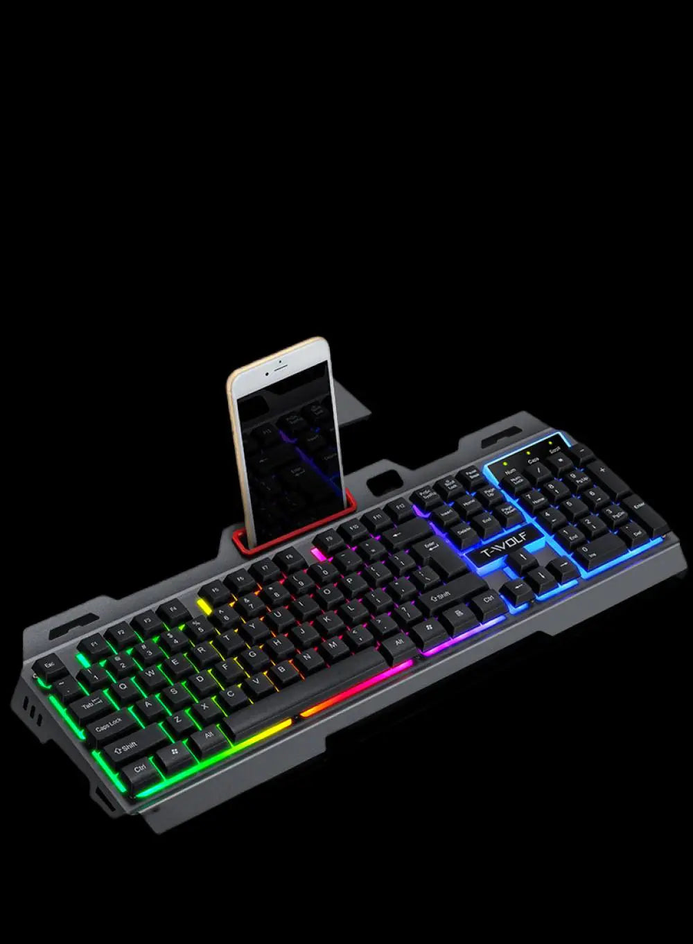 RGB LED Backlit Mechanical Gaming Keyboard and Mouse