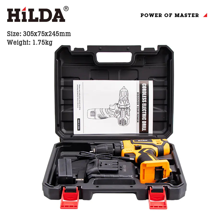 Multifunctional Cordless Electric Drill and Screwdriver