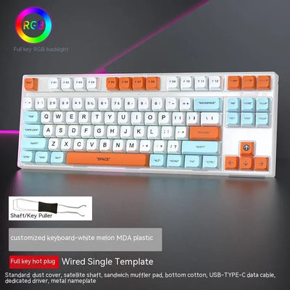 Swappable Axis Gaming Keyboard