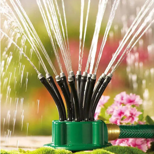 360-Degree Automatic Multi-Head Garden Sprinkler